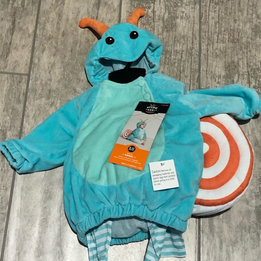 Hyde and Eek Snail Halloween Baby Costume - Picture 2 of 4